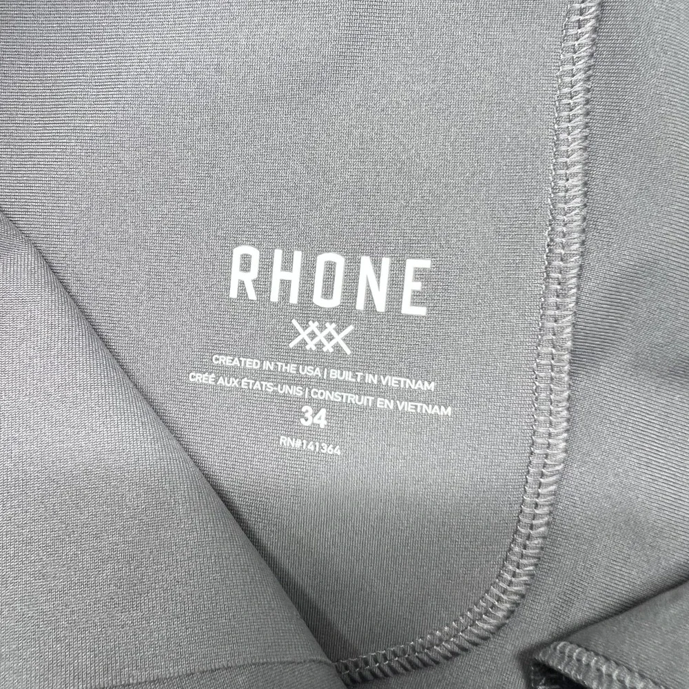 Rhone Commuter Pants Mens 35x29 Gray Flex-Knit Travel Chino Stretch Performance